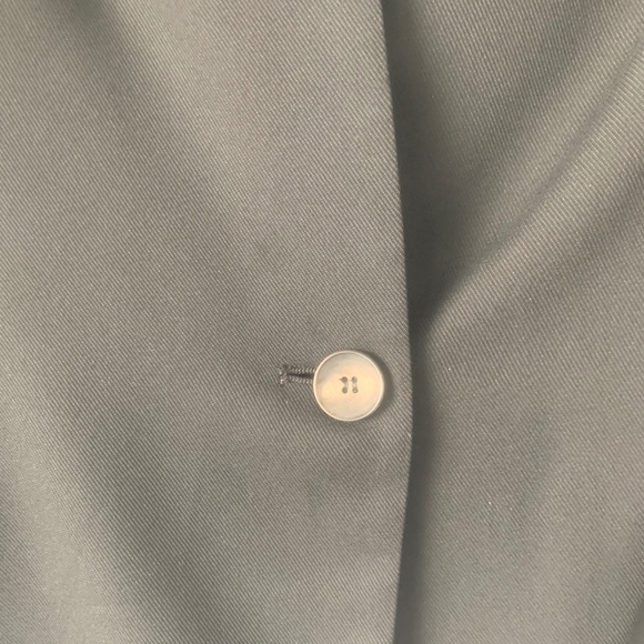 Leather trimmed blazer - Picture 4 of 6